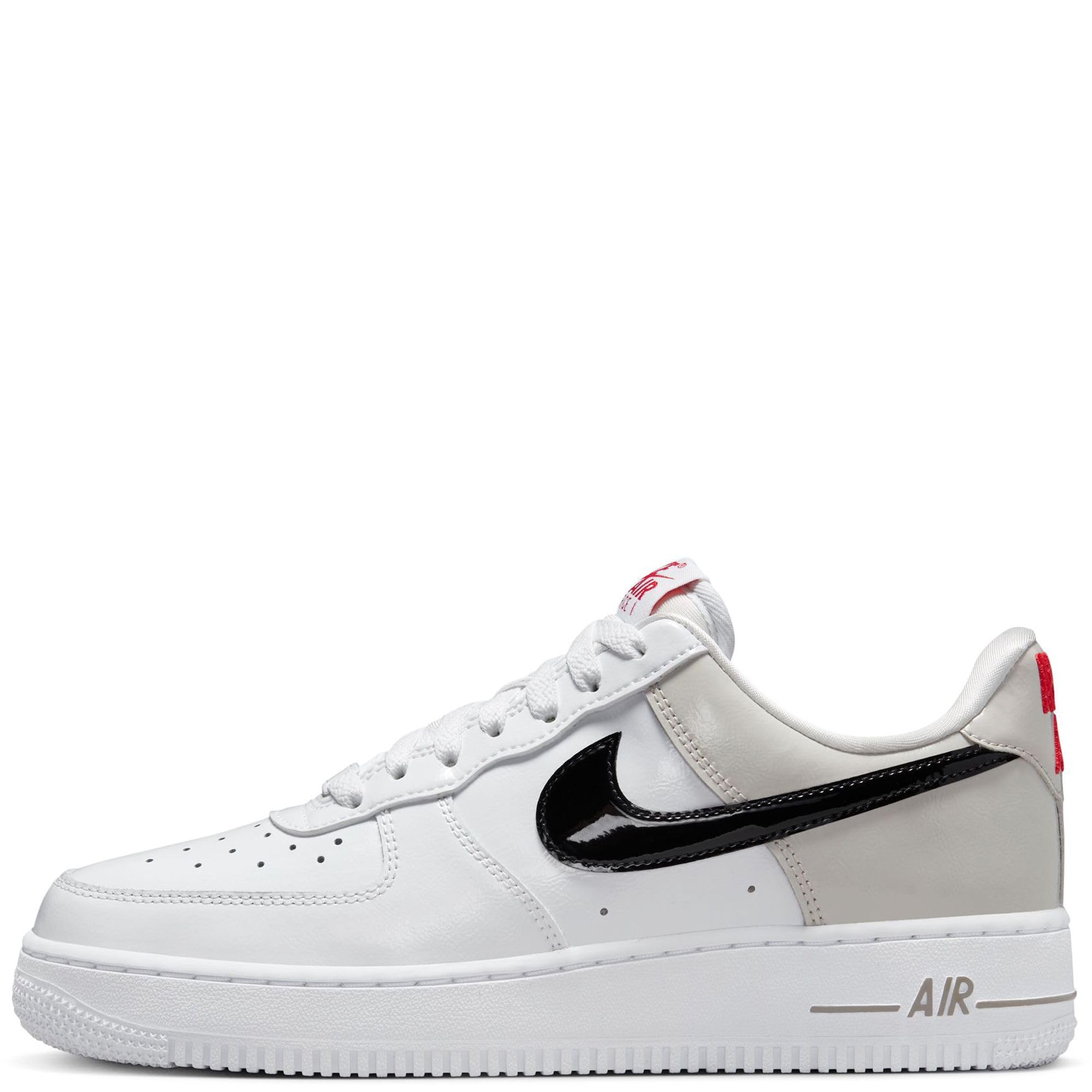 Nike Women's Air Force 1 Sneakers - White Low-Top Athletic Shoes for Casual Wear, Gym & Street Fashion