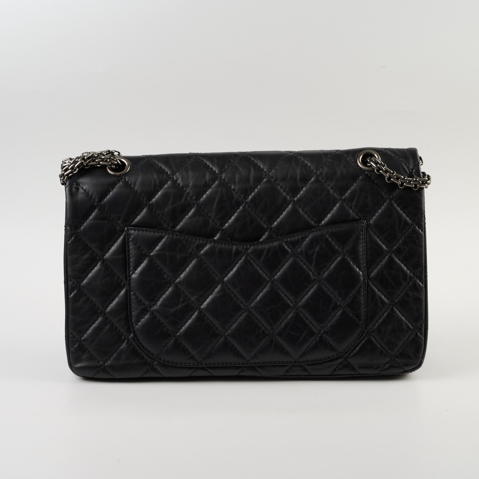 Chanel Reissue 227 Quilted Flap Bag in Black - Luxury Designer Handbag for Women, Perfect for Evening Events & Special Occasions