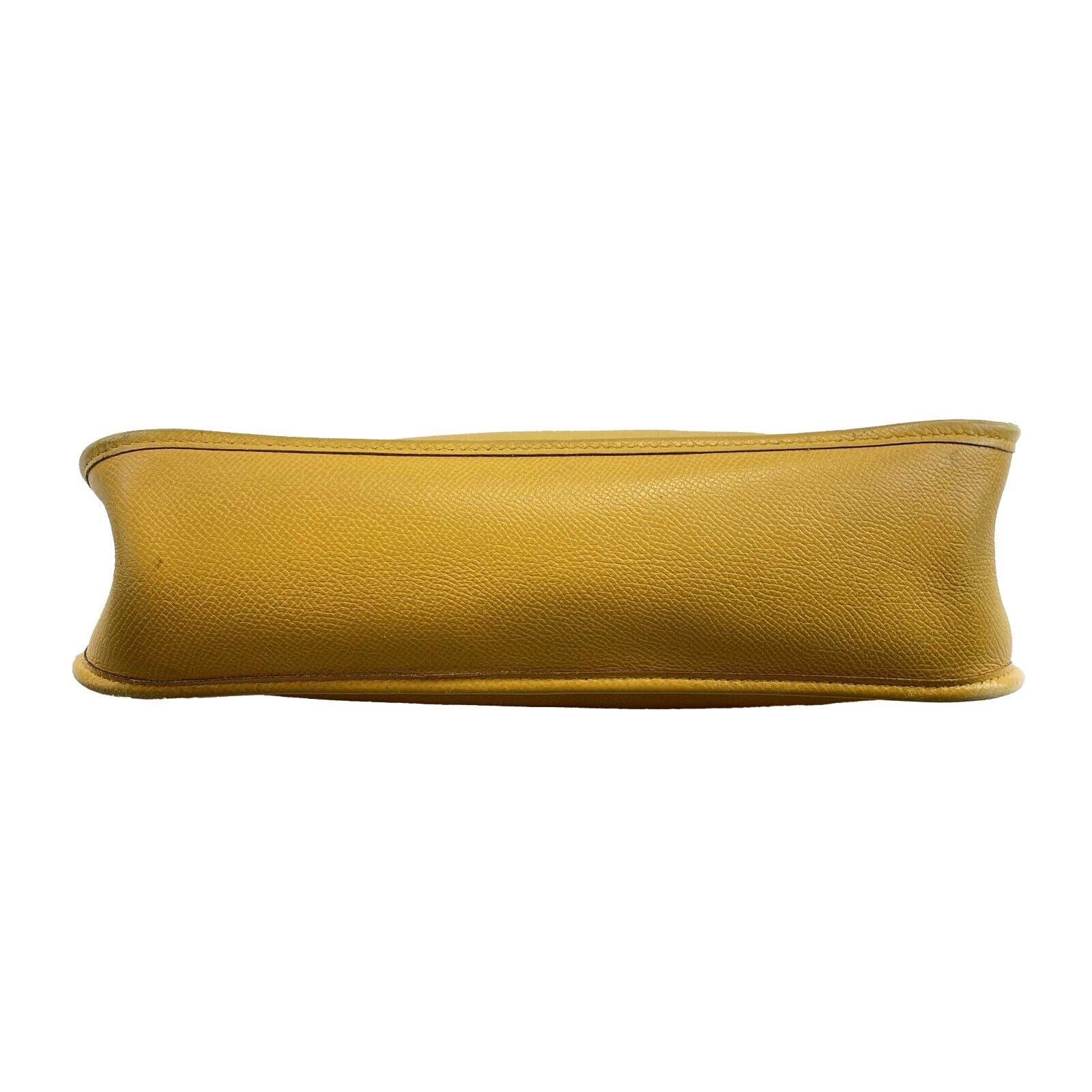 Hermes Vespa PM Shoulder Bag in Yellow Leather - Luxury Crossbody Purse for Women, Perfect for Everyday Use, Travel & Special Occasions