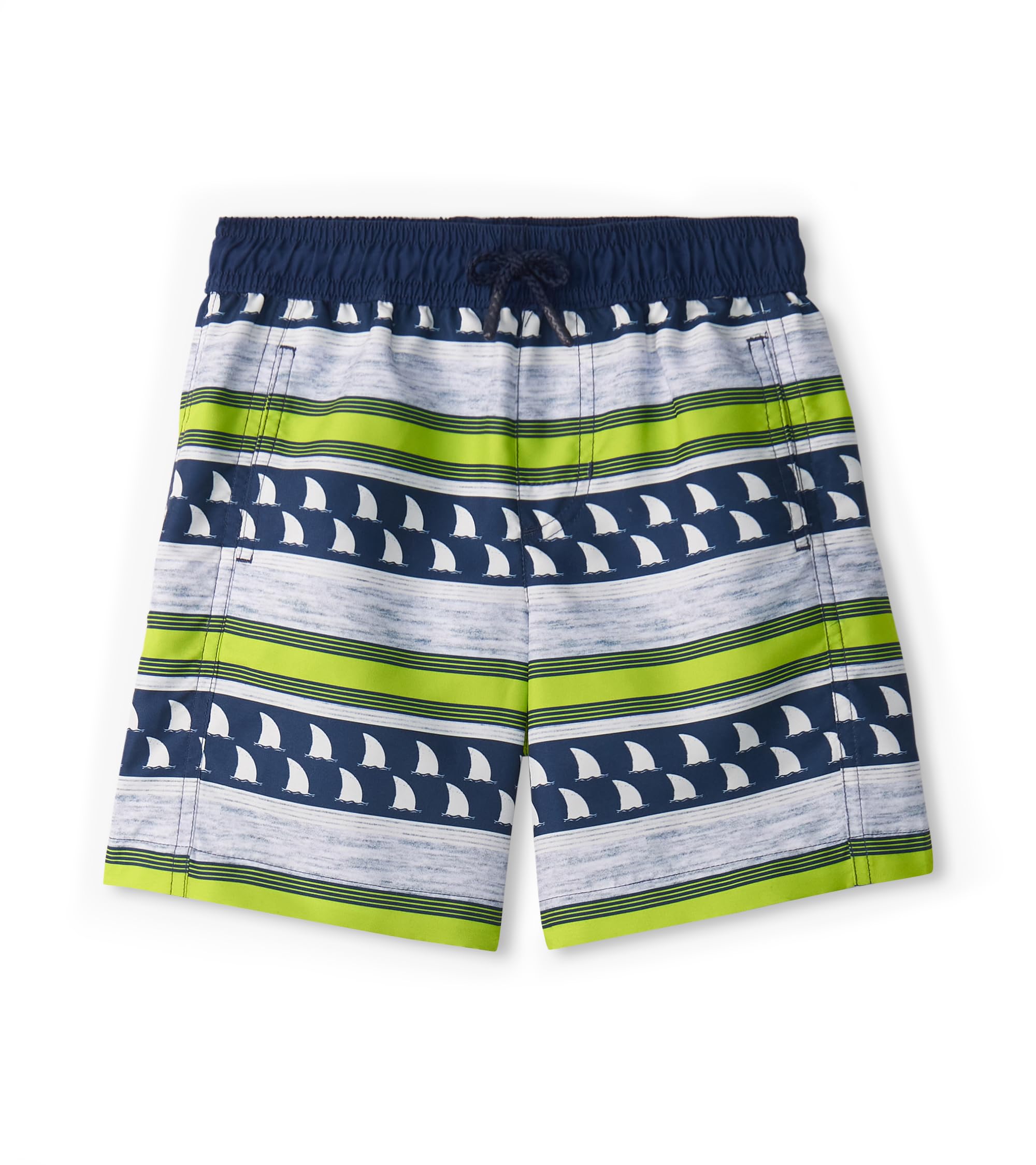 Hatley Boys' Swim Board Shorts - Quick-Dry Swim Trunks for Kids, UPF 50+ Sun Protection - Perfect for Beach, Pool & Summer Water Activities