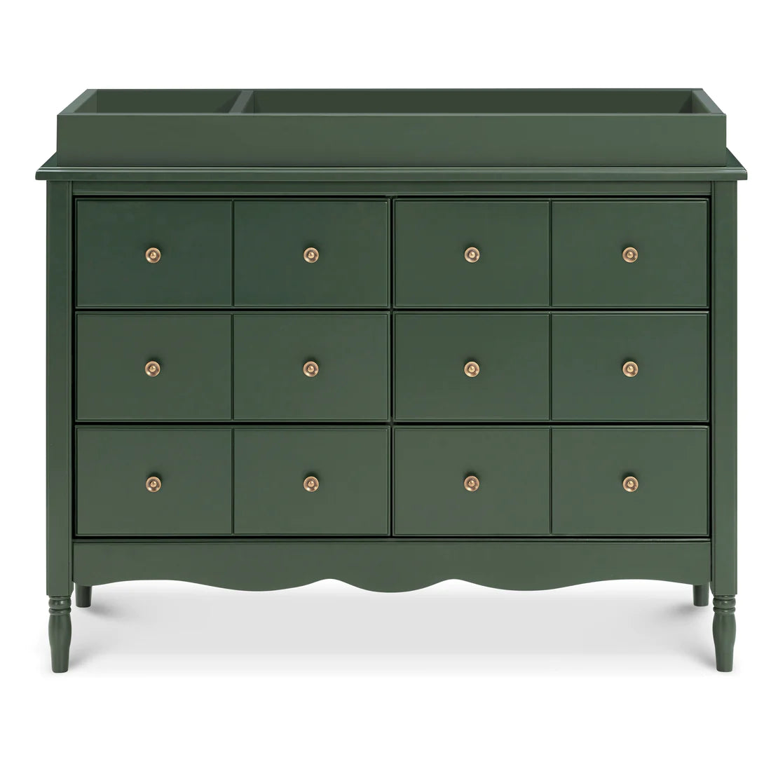 Liberty 6 Drawer Assembled Dresser - Modern Wooden Chest of Drawers for Bedroom Storage | Perfect for Organizing Clothes, Linens & Accessories in Home, Dorm or Nursery