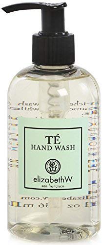 ElizabethW Tea Scented Hand Wash - Natural & Moisturizing Liquid Soap for Dry Skin - Perfect for Bathroom, Kitchen, and Office Use