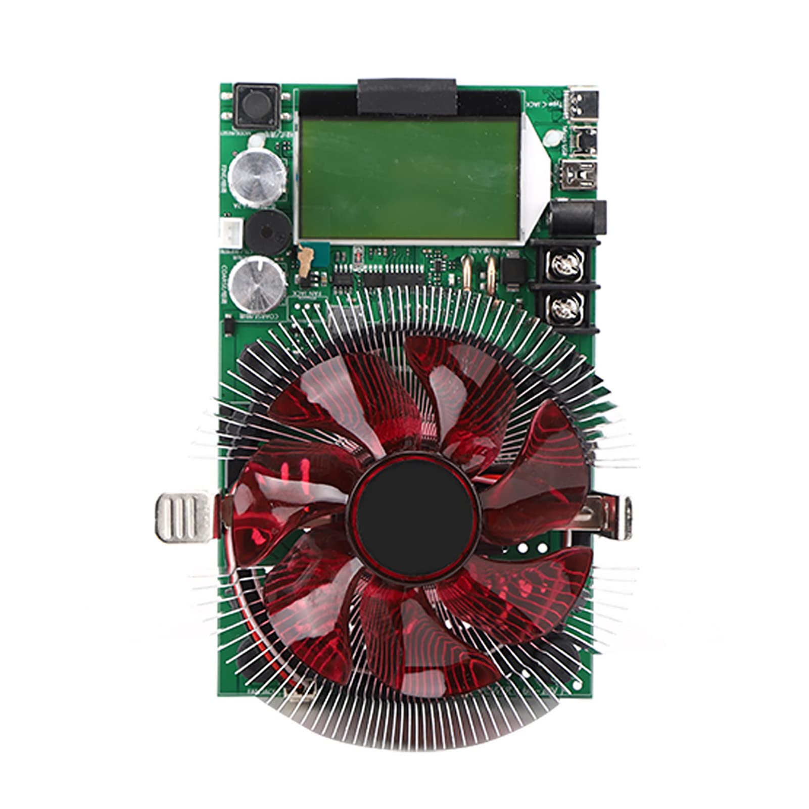 150W USB Electronic Load Tester - Battery Capacity Tester Module with LCD Display for Li-ion, Lead Acid, NiMH Batteries - Perfect for DIY Electronics, RC Vehicles, and Solar Power Testing