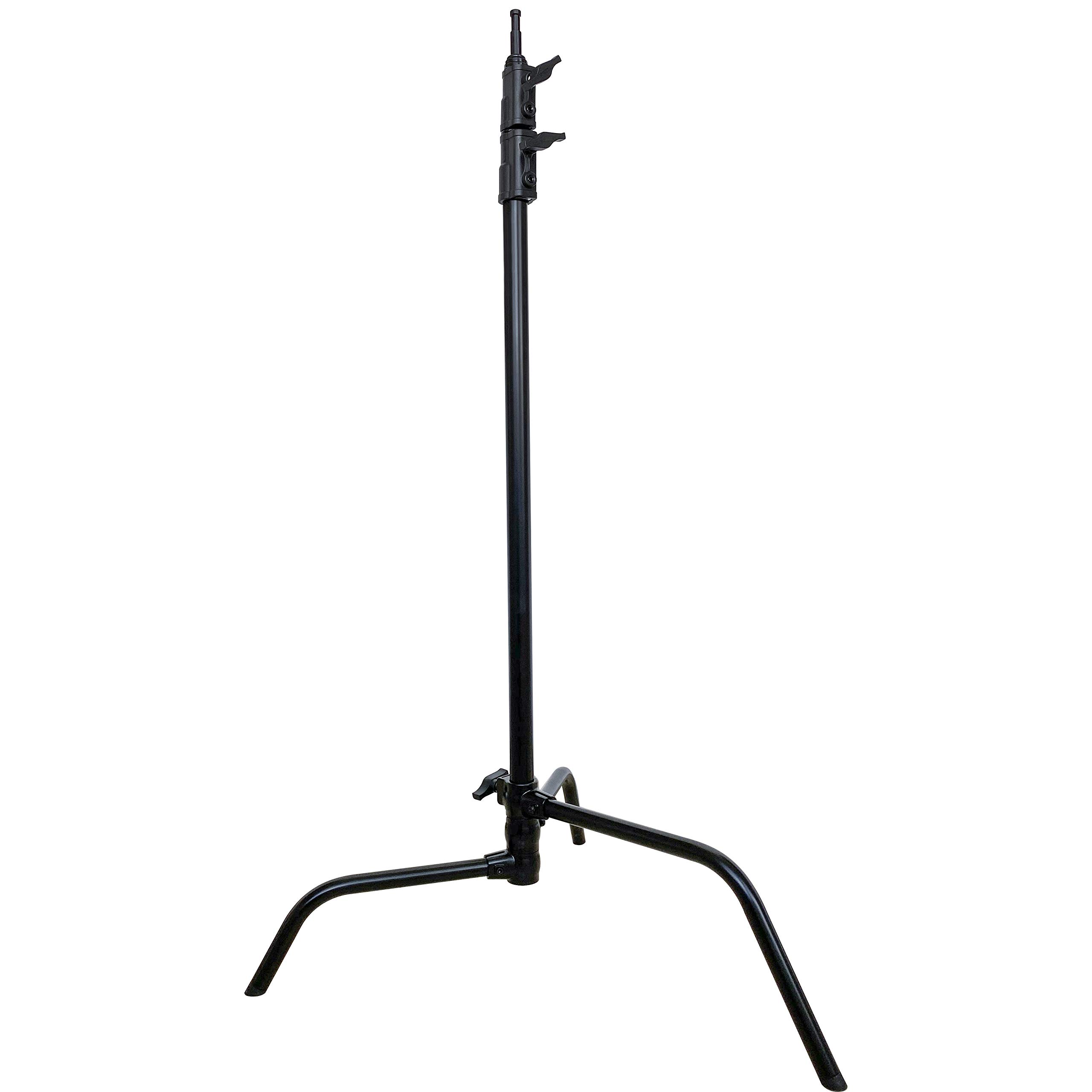 KUPO 40in Professional Photography C-Stand with Sliding Leg & Quick-Release System - Heavy Duty Light Stand for Studio, Video & Film Production (Black, KS707511) - Perfect for Photographers, Videographers & Content Creators