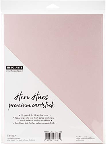 Hero Hues Premium Cardstock Peony