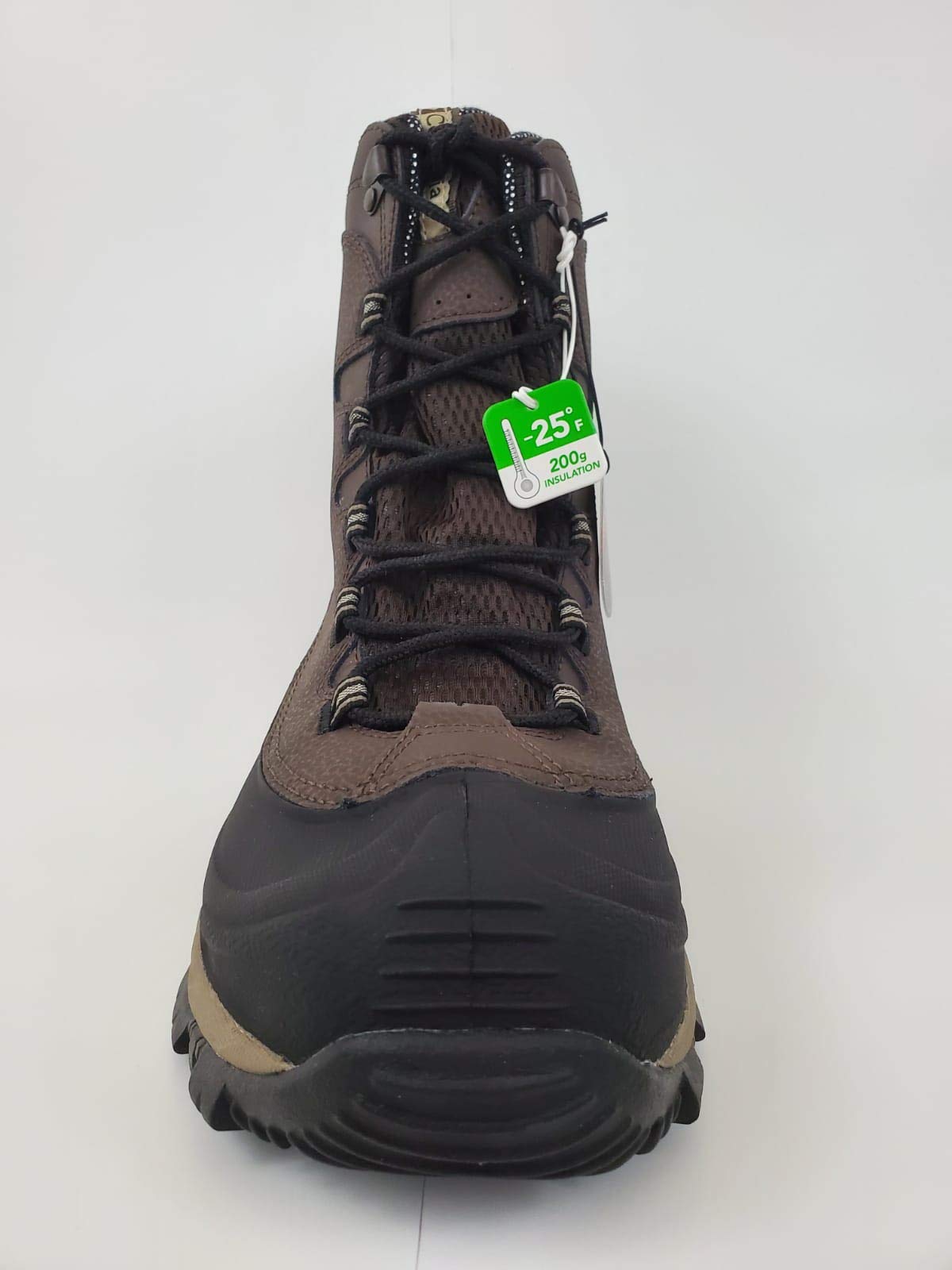 Men's Arctic Trip Omni-Heat Winter Boots - Waterproof Insulated Snow Boots for Hiking & Cold Weather (Size 11.5, Brown) - Perfect for Snowshoeing, Ice Fishing & Outdoor Adventures