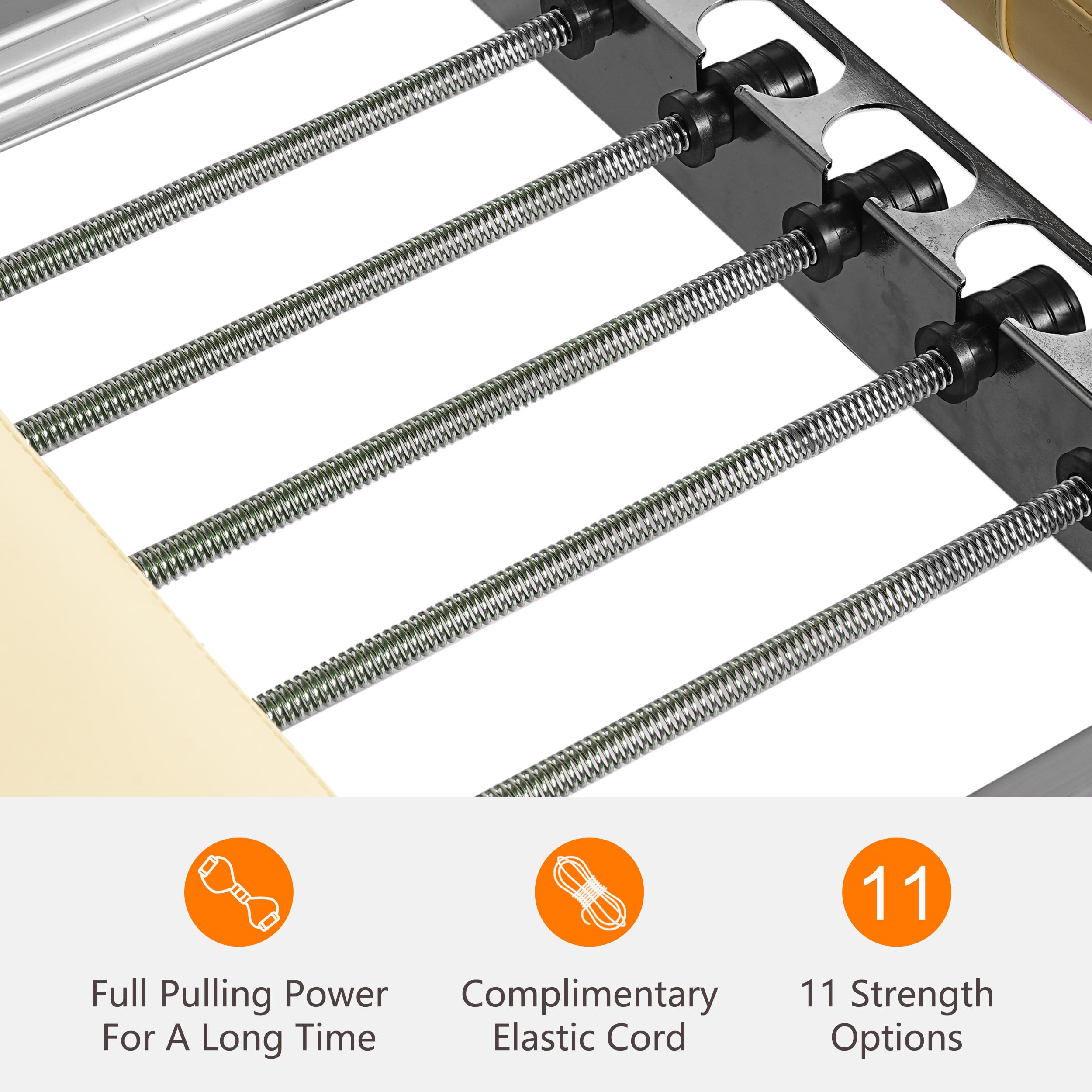 SogesPower Foldable Pilates Reformer Machine for Home Gym - High Strength Alloy Springs, 330lbs Weight Capacity - Perfect for Beginners & Full-Body Workouts | Ideal for Small Spaces, Home Fitness & Pilates Studio Training