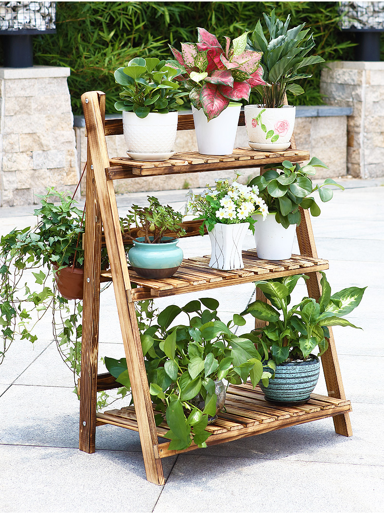 Handmade Wooden Flower Display Stand - Rustic Home Decor for Centerpieces, Weddings & Events - Perfect for Floral Arrangements, Table Decor, and Gift Presentations