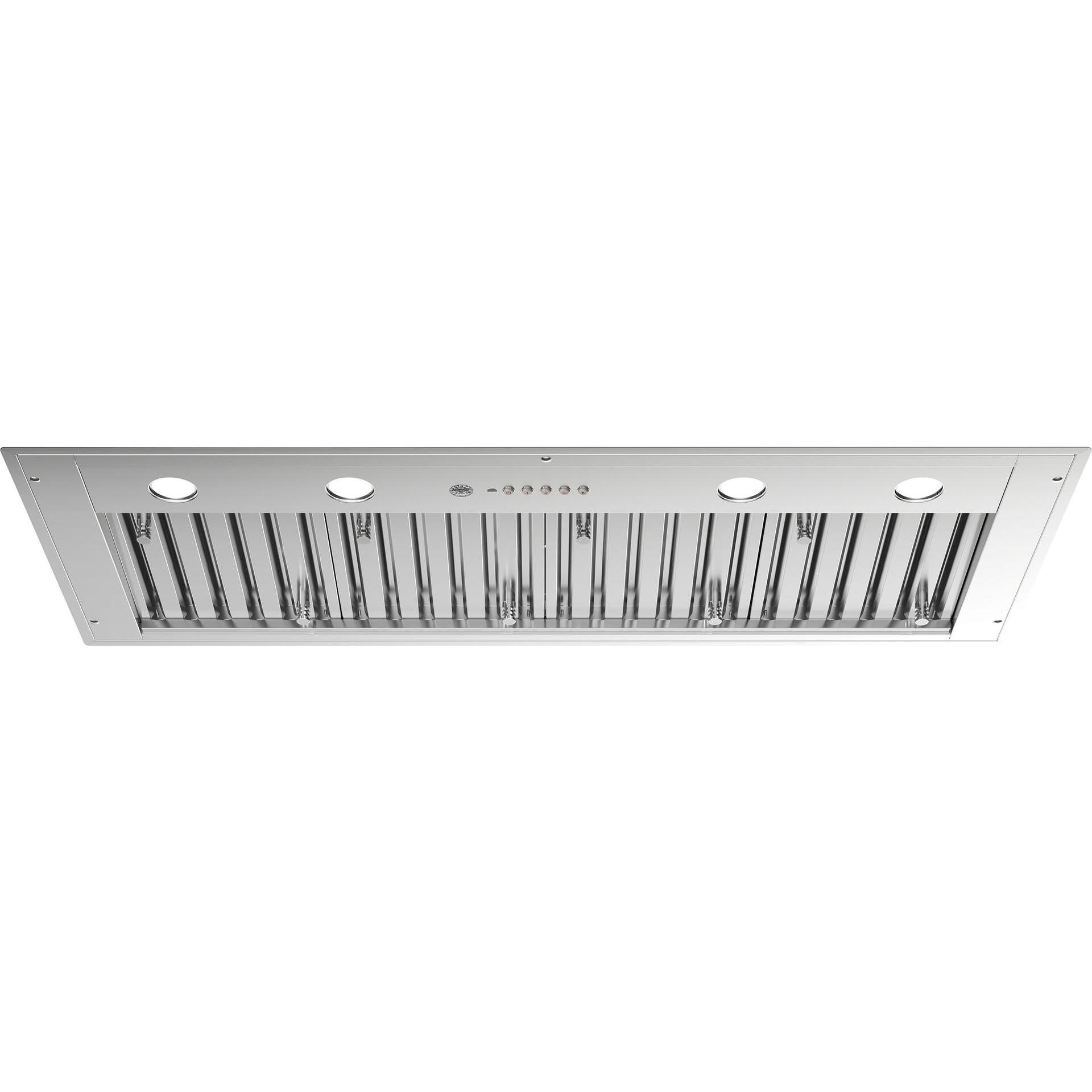 Bertazzoni KIN48XT 48-Inch Professional Built-In Range Hood Insert - Powerful Ventilation for Modern Kitchens