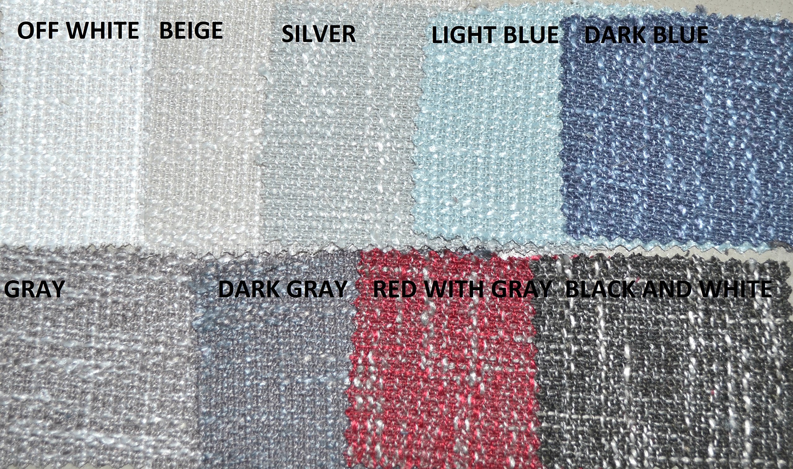 Premium Extra Long Gray Linen Curtains - Custom 16-24 ft Length & 9 ft Width for High Ceiling Windows | Luxury 2-Story Drapes for Living Room, Bedroom & Tall Windows