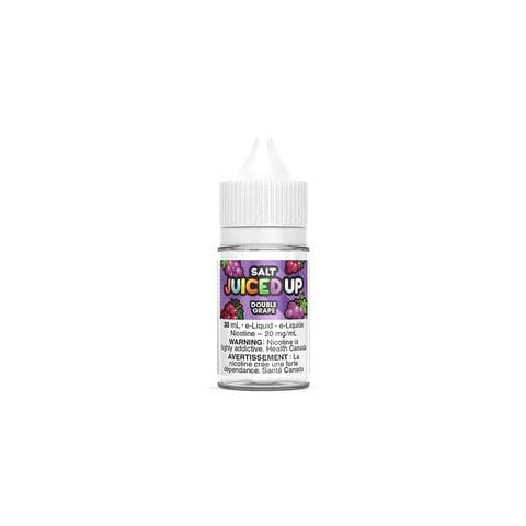Double Grape Salt Nicotine E-Liquid - Juiced Up Salts 30mL Vape Juice for Pod Systems | Refreshing Grape Flavor for All-Day Vaping