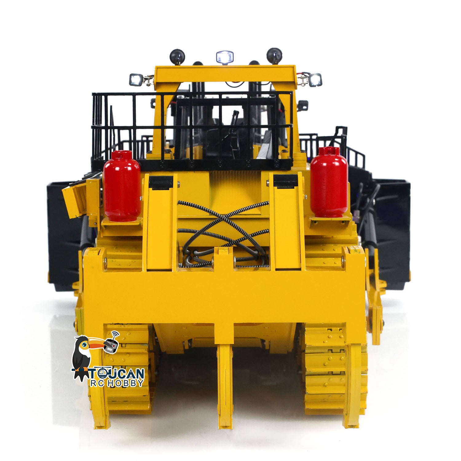 1/14 Scale TOUCAN D11T Hydraulic RC Bulldozer - Metal Remote Controlled Dozer, RTR with Paladin PL18EV for DIY Hobby & Construction Model Enthusiasts | Perfect for Off-Road Adventure, Backyard Digging & RC Competitions