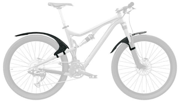 Mudrocker Front and Rear Fender Set for Mountain Bike - Durable MTB Mud Guards for Trail Riding & All-Weather Protection