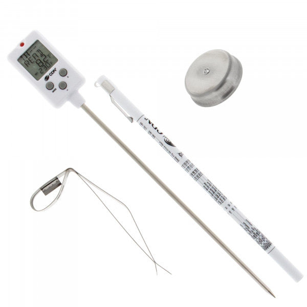 Waterproof Digital Thermometer for Cooking, Swimming Pool & Outdoor Activities - Accurate Temperature Measurement for Food, Water & Environment