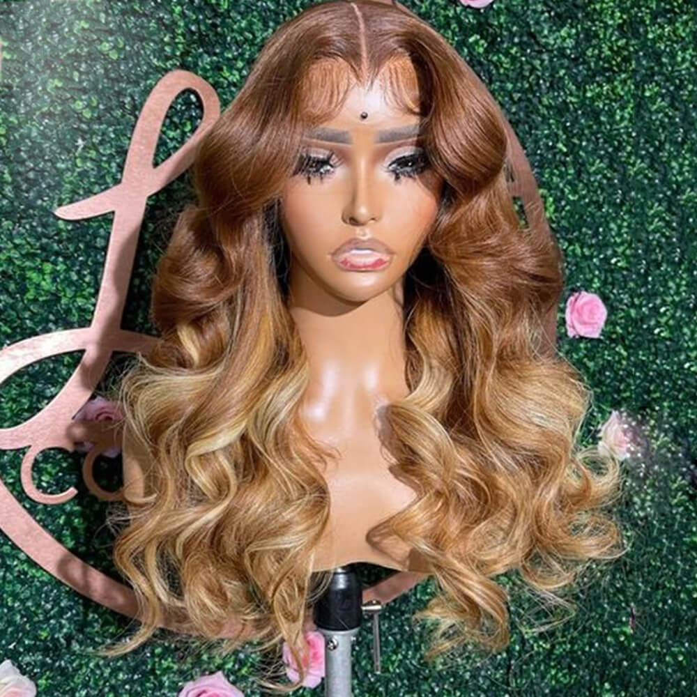 Ombre Brown Blonde Body Wave