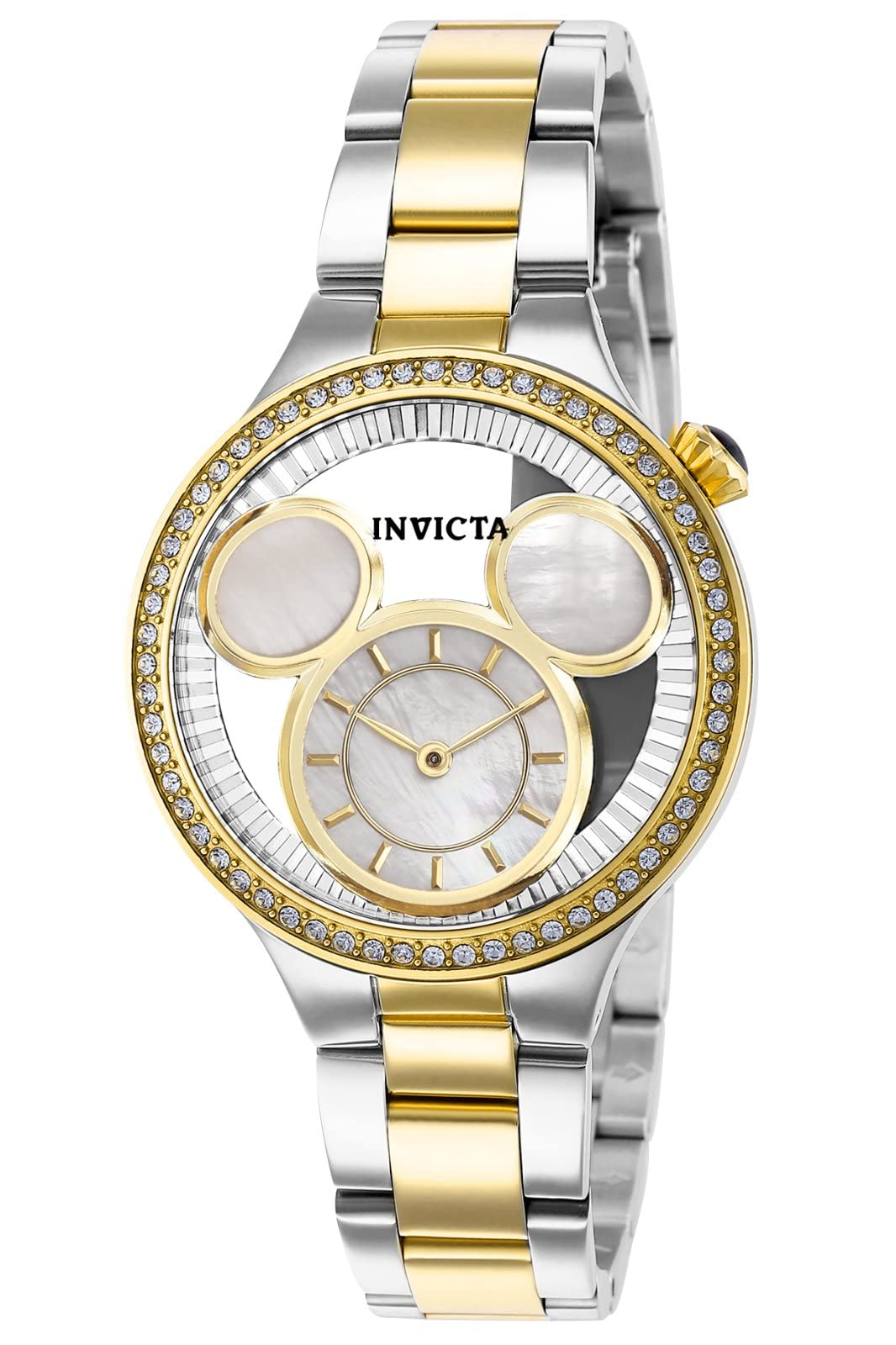 Invicta Women's Disney Limited Edition Silver Stainless Steel Quartz Watch - Model 36265 | Elegant Timepiece for Disney Fans, Fashion Accessory for Daily Wear & Special Occasions
