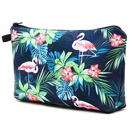 Flamingo and Flowers