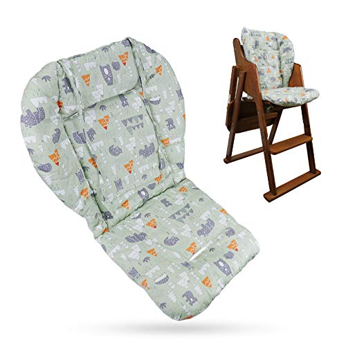 Green Forest Animal Pattern