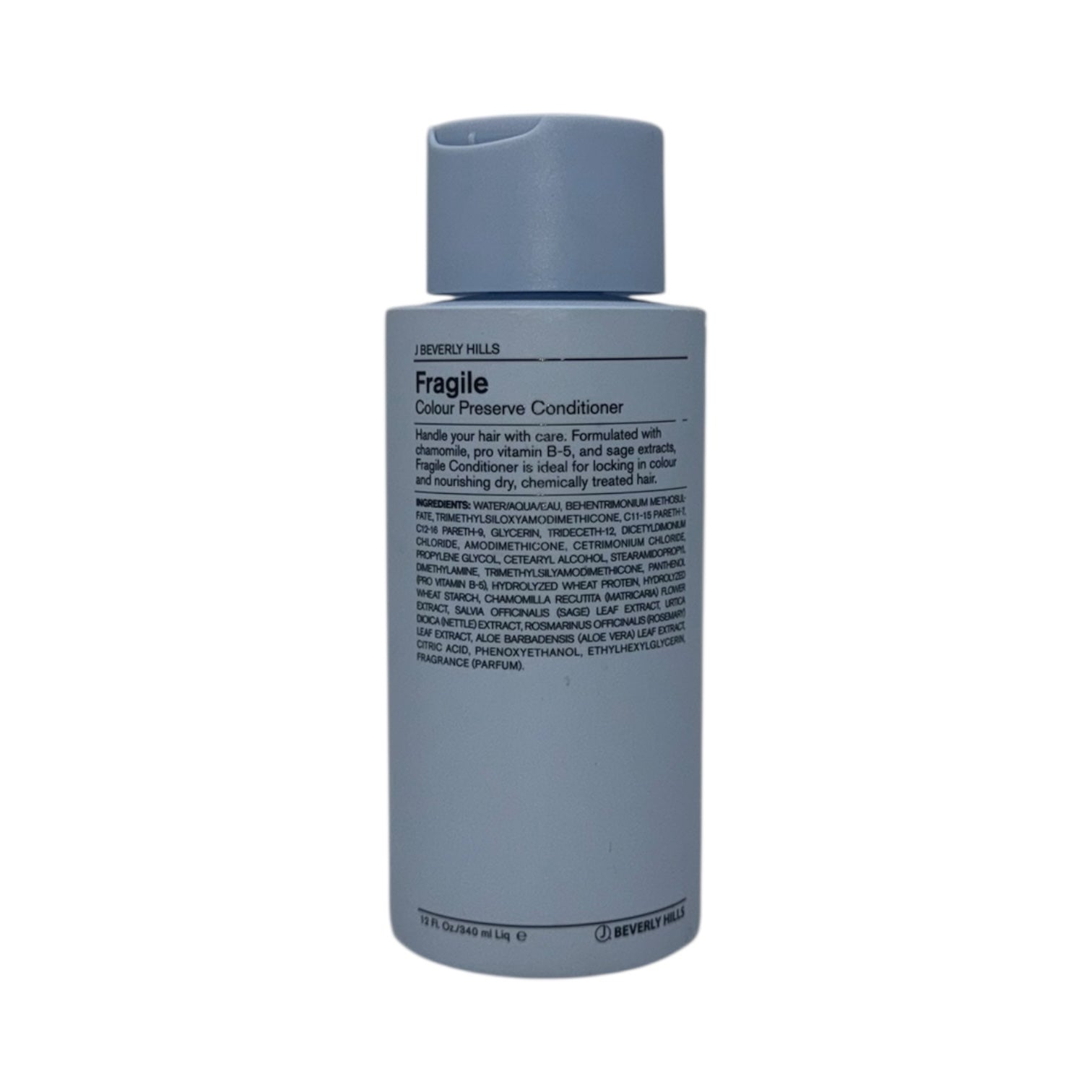 J Beverly Hills Fragile Color Preserve Conditioner 12 oz - Sulfate-Free Hair Treatment for Color-Treated & Damaged Hair - Extends Hair Color Vibrancy - Perfect for Daily Use & Salon Quality Care