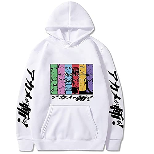 Unisex Akame Ga Kill Anime Hoodie - Long Sleeve Manga Inspired Sweatshirt for Men & Women | Casual Wear, Cosplay, and Anime Convention Outfit