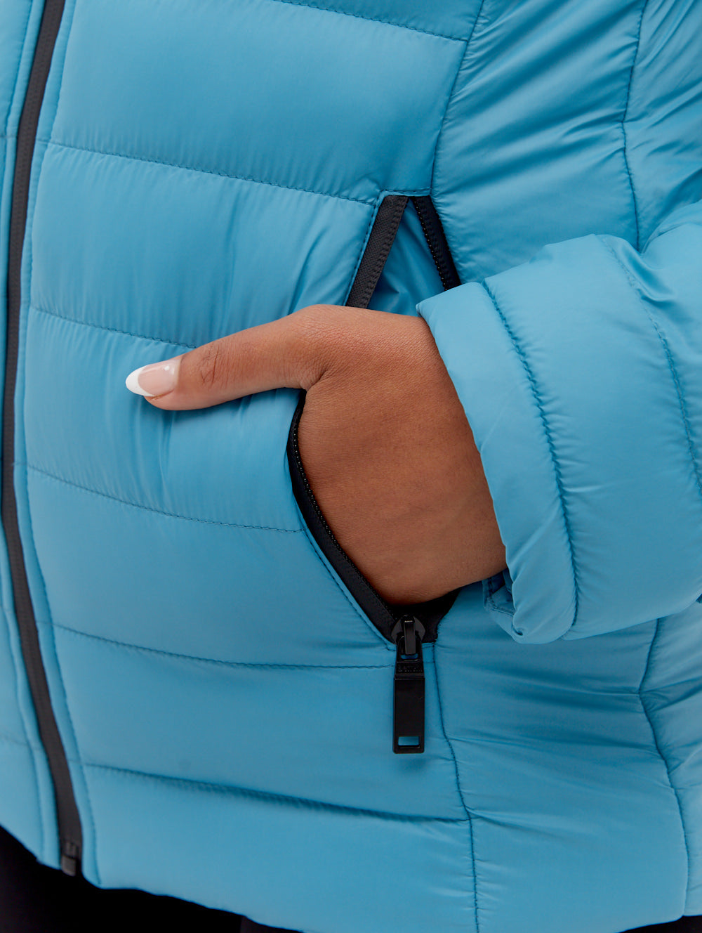 Ludlow Hooded Bomber Jacket for Men - Lightweight Waterproof Windbreaker with Fleece Lining - Perfect for Outdoor Activities, Travel & Casual Wear