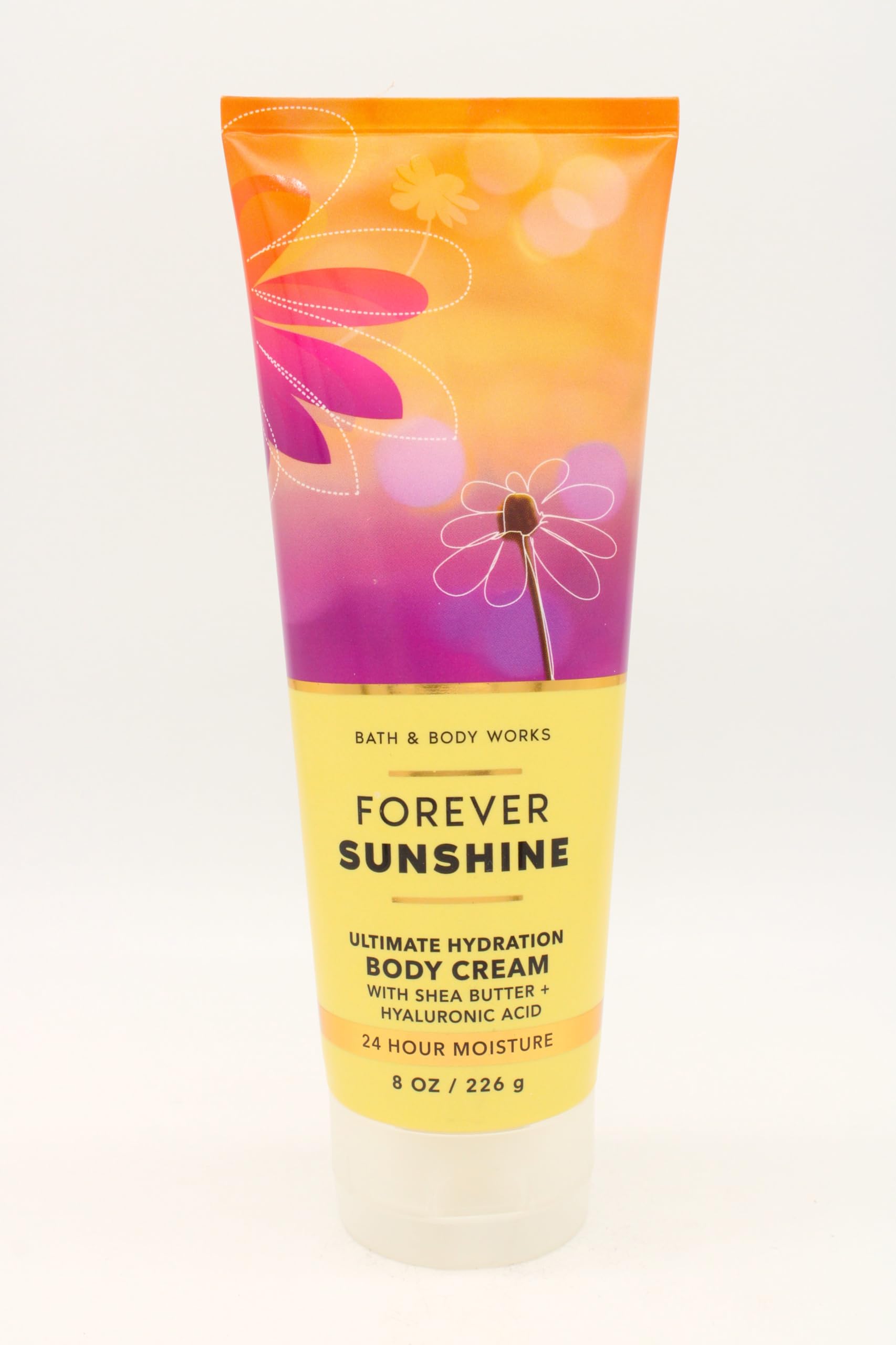 Forever Sunshine Ultimate Hydration Body Cream 8 oz - Deep Moisturizing Lotion for Dry Skin - Perfect for Daily Use, After Shower & Nighttime Skincare Routine
