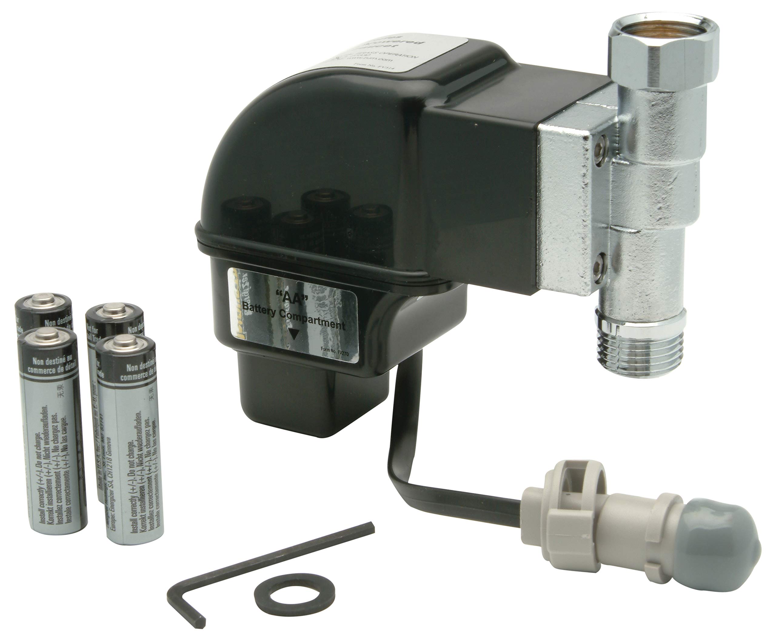 Zurn P6900-B-L AquaSense Electronic Solenoid Module for Z6912 Z6913 Z6915 Z6920 Faucets - Small Size, No Finish - Perfect for Commercial Restrooms & Water Conservation Systems