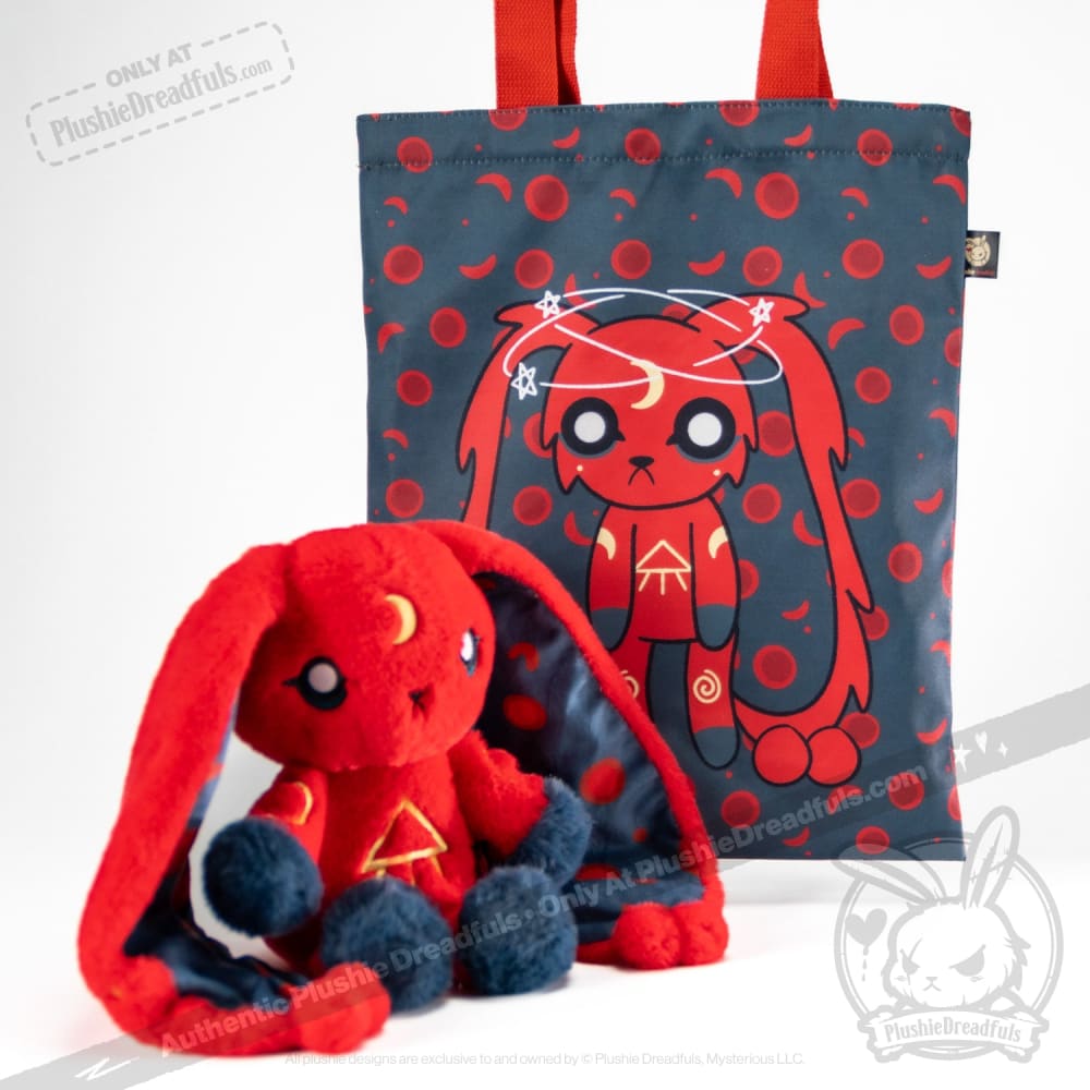 Plushie Dreadfuls Sickle Cell Anemia Awareness Rabbit - Soft Stuffed Animal Toy for Kids & Adults | Perfect for Comfort, Education, and Disease Awareness Gifts