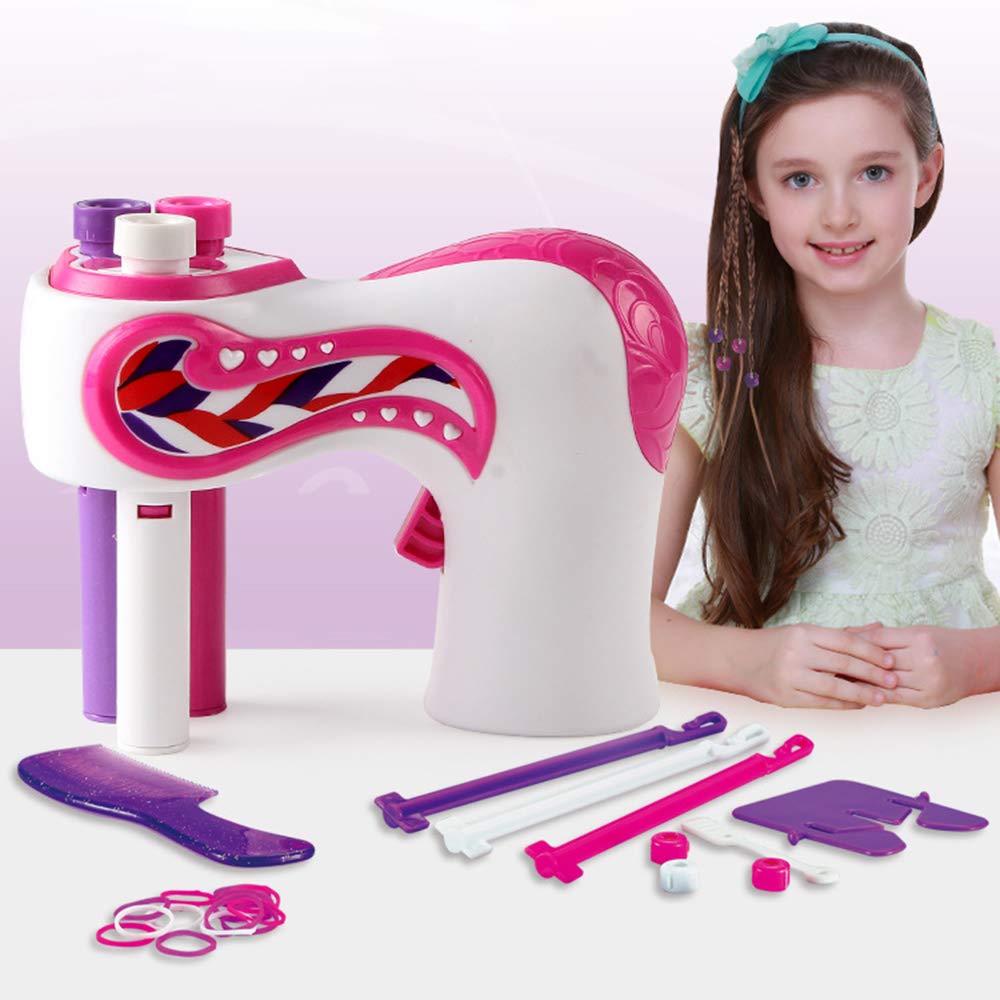 Galapara Automatic Hair Twisting Tool - Electric Hair Braider Machine with Quick Twist Rollers for Girls & Women | Perfect for Salon, Home Hairstyling & Party Looks