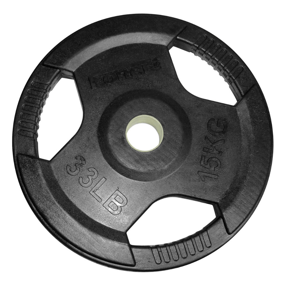 Force USA 51mm Rubber Coated Olympic Weight Plates - Durable Gym Equipment for Weightlifting & CrossFit Training (Sold Individually) - Perfect for Home Gyms & Professional Fitness Centers