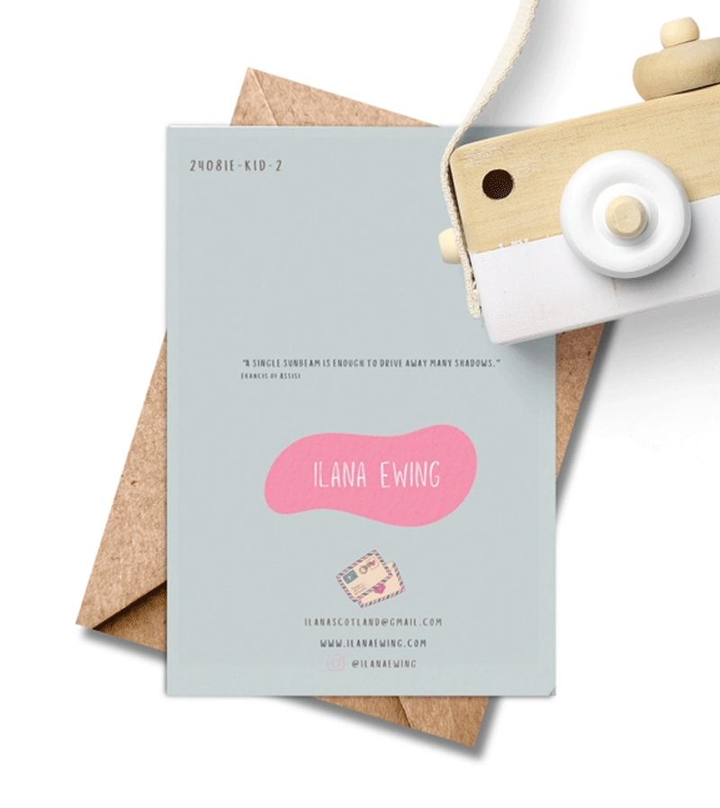 Age 2 Bear Birthday Card - Handmade Greeting Card for Toddler's 2nd Birthday - Perfect for Birthday Parties, Baby Showers & Keepsake Gifts