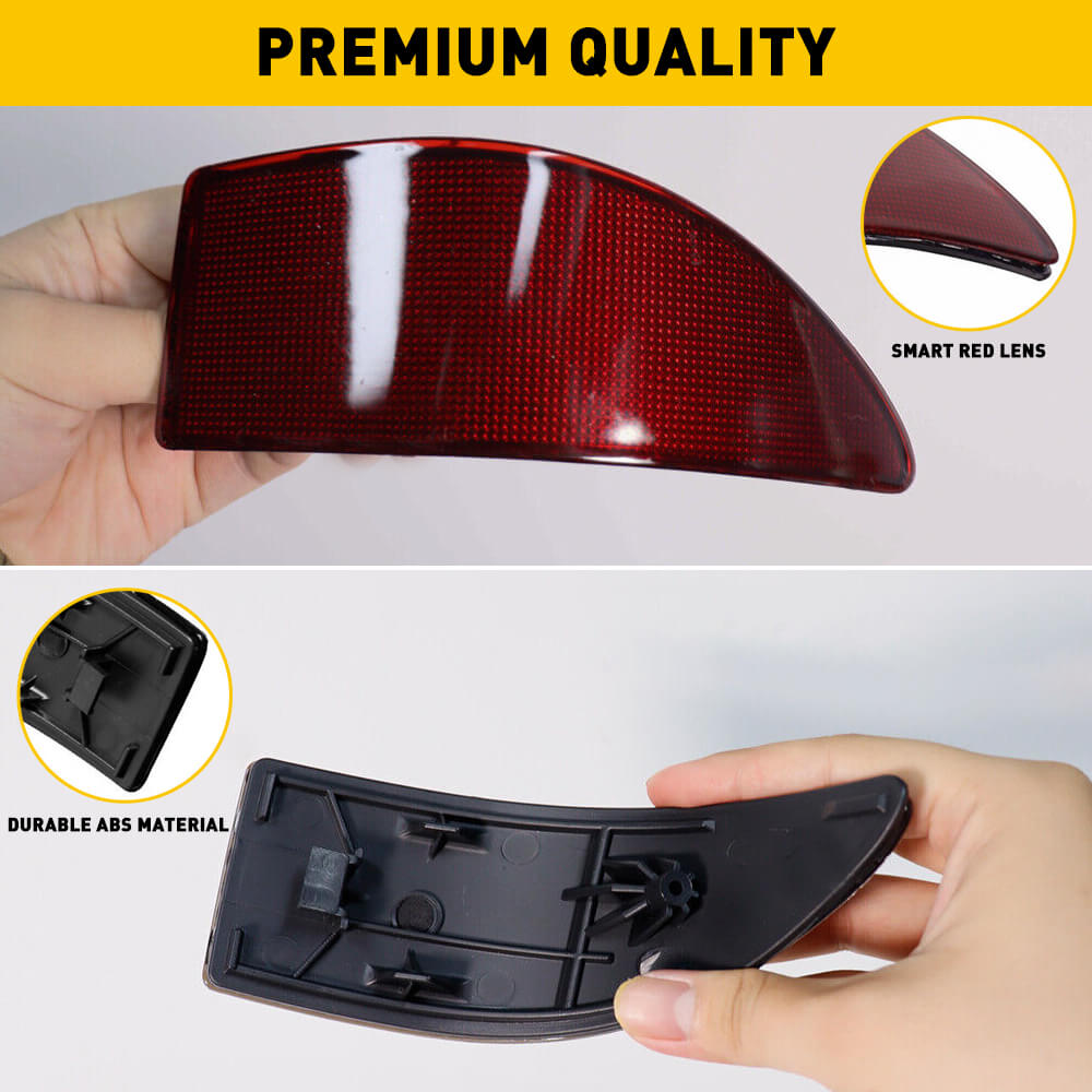 Lexus IS250 IS350 Rear Bumper Reflector Set (Left & Right) - 2006-2013 Models - Perfect for Night Driving Safety & Customization