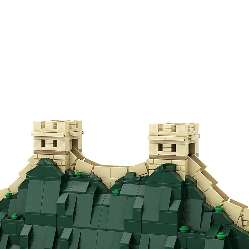 LEGO-Compatible MOC 29645 The Great Wall of China Building Set - 3000+ Pieces Extended Version for Adults & Collectors - Perfect for Home Decor, Gift & Display