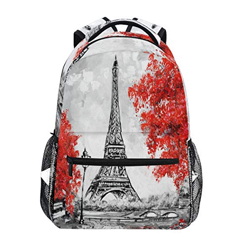 Paris Eiffel Tower Autumn Tree
