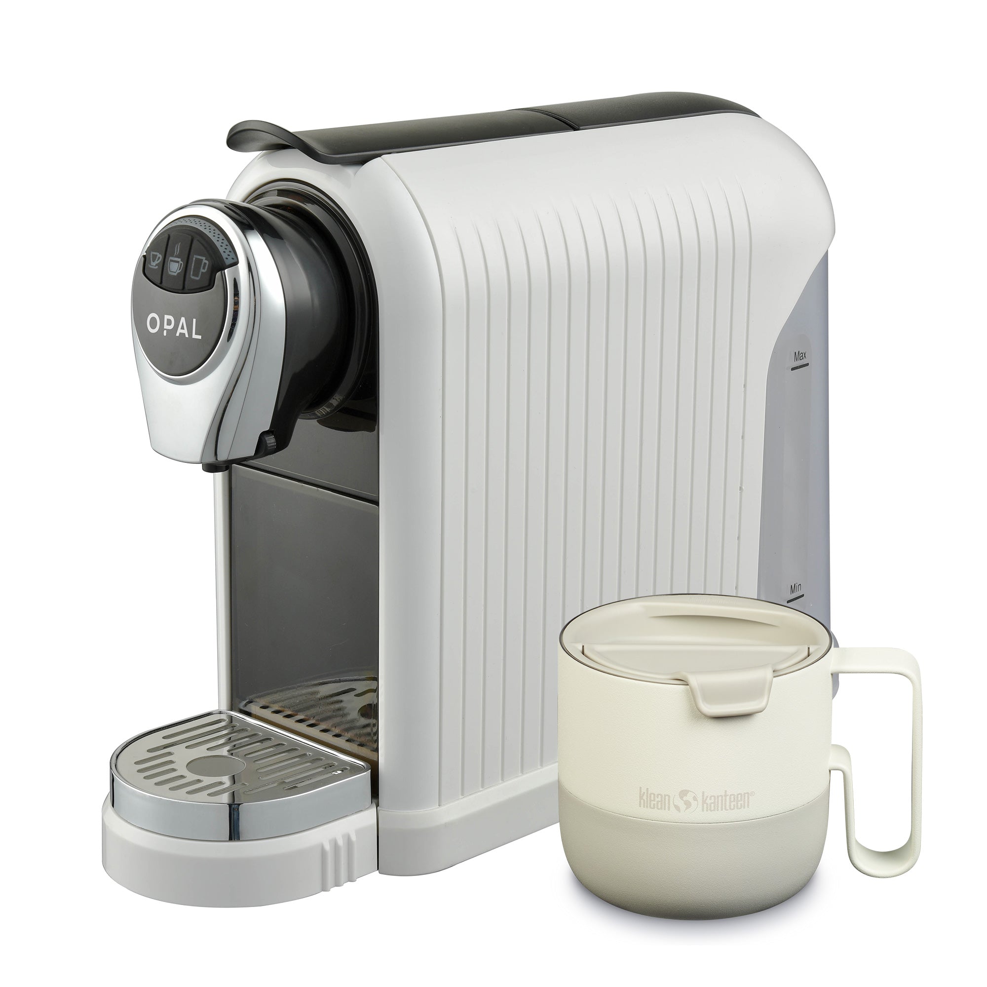 Premium OPAL Coffee Machine & Insulated Rise Mug Bundle - Perfect for Home Brewing, Office Use & Travel - Enjoy Hot Coffee Anytime, Anywhere