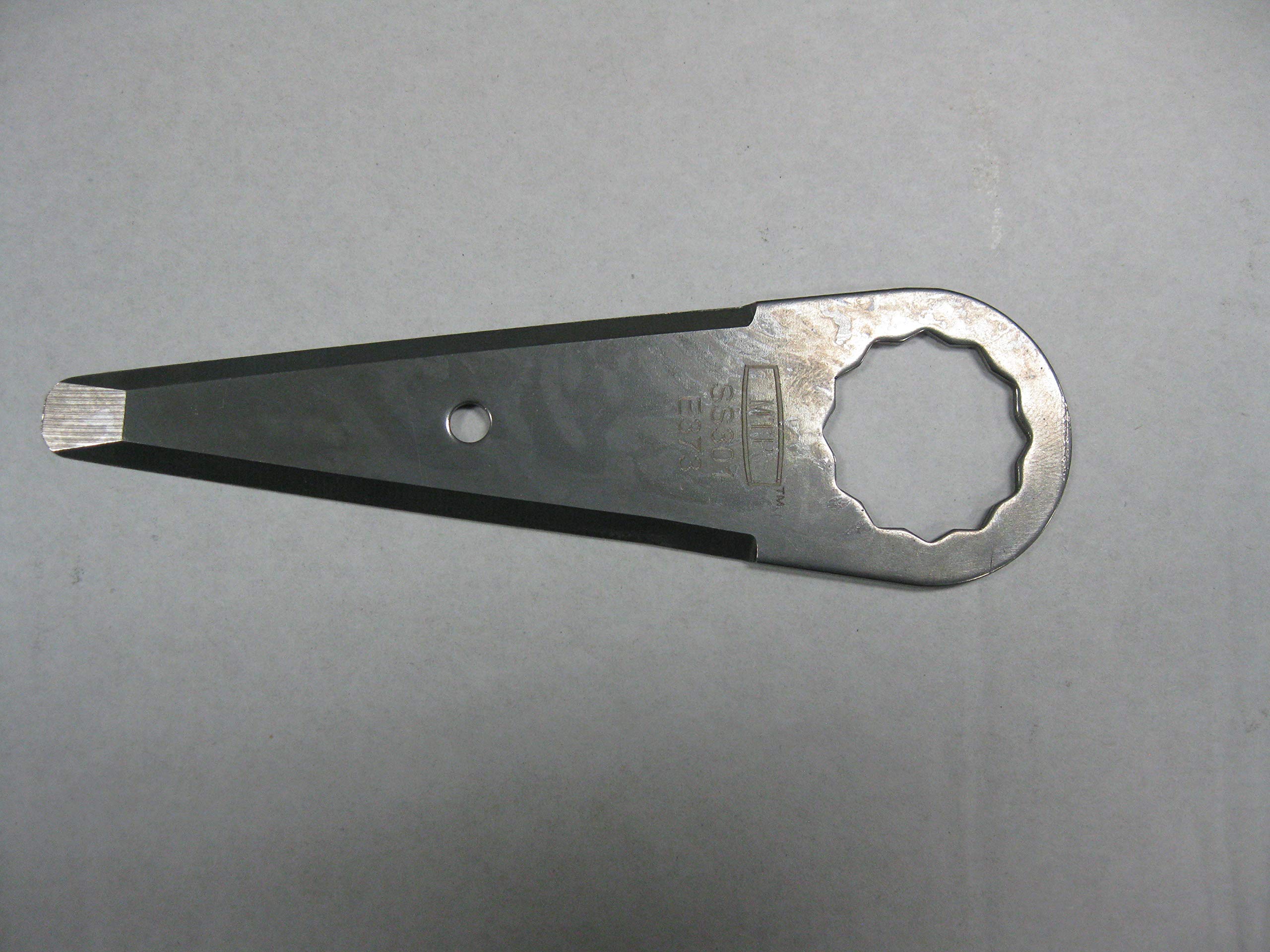 MTP™ Stainless Steel Oscillating Multi-Tool Saw Blade with Sharp Edge - Compatible with Fein Multimaster & Supercut Tools - Perfect for Woodworking, Metal Cutting, and DIY Home Renovation Projects