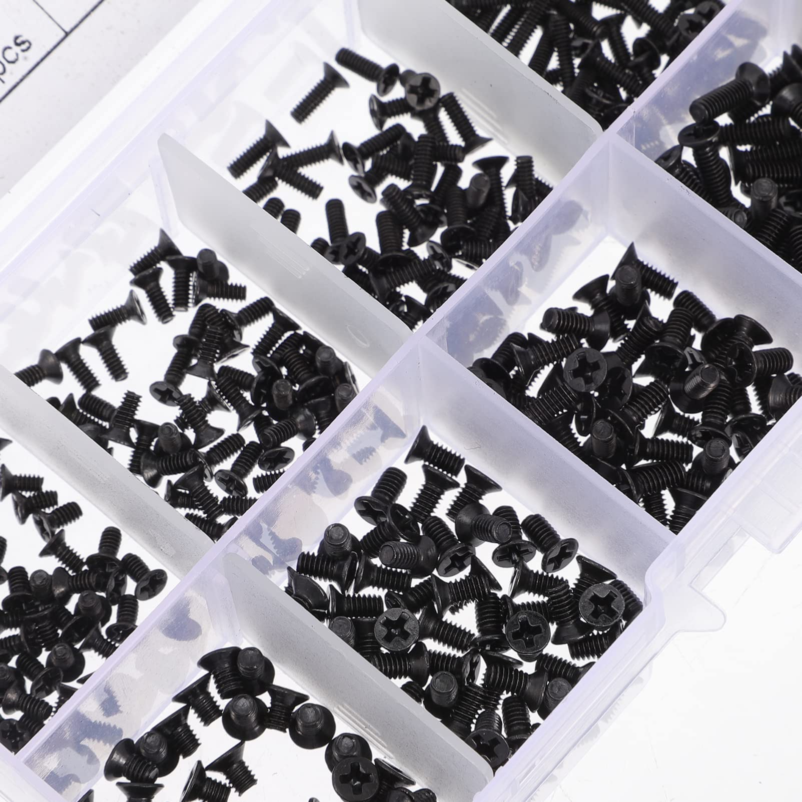 ULTECHNOVO 4 Sets Computer Repair Screws - Cross Laptop Screws Kit, Carbon Steel Grade 4.8 - Perfect for Laptop, PC, and Electronics Repair at Home or Office