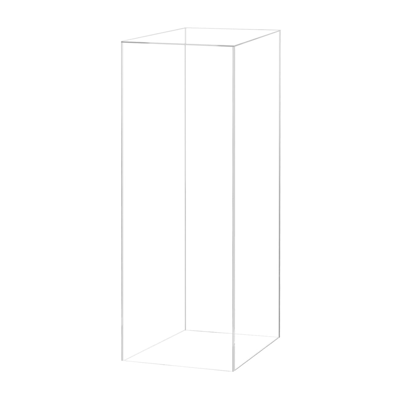 Clear Acrylic Display Riser Box - 12