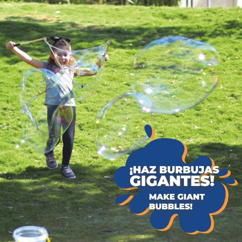Giant Bubble Solution for Bubble Machines - 32oz Refill Liquid for Outdoor Bubble Blowing Fun (1 Pack) - Perfect for Kids Parties, Backyard Play & Summer Activities