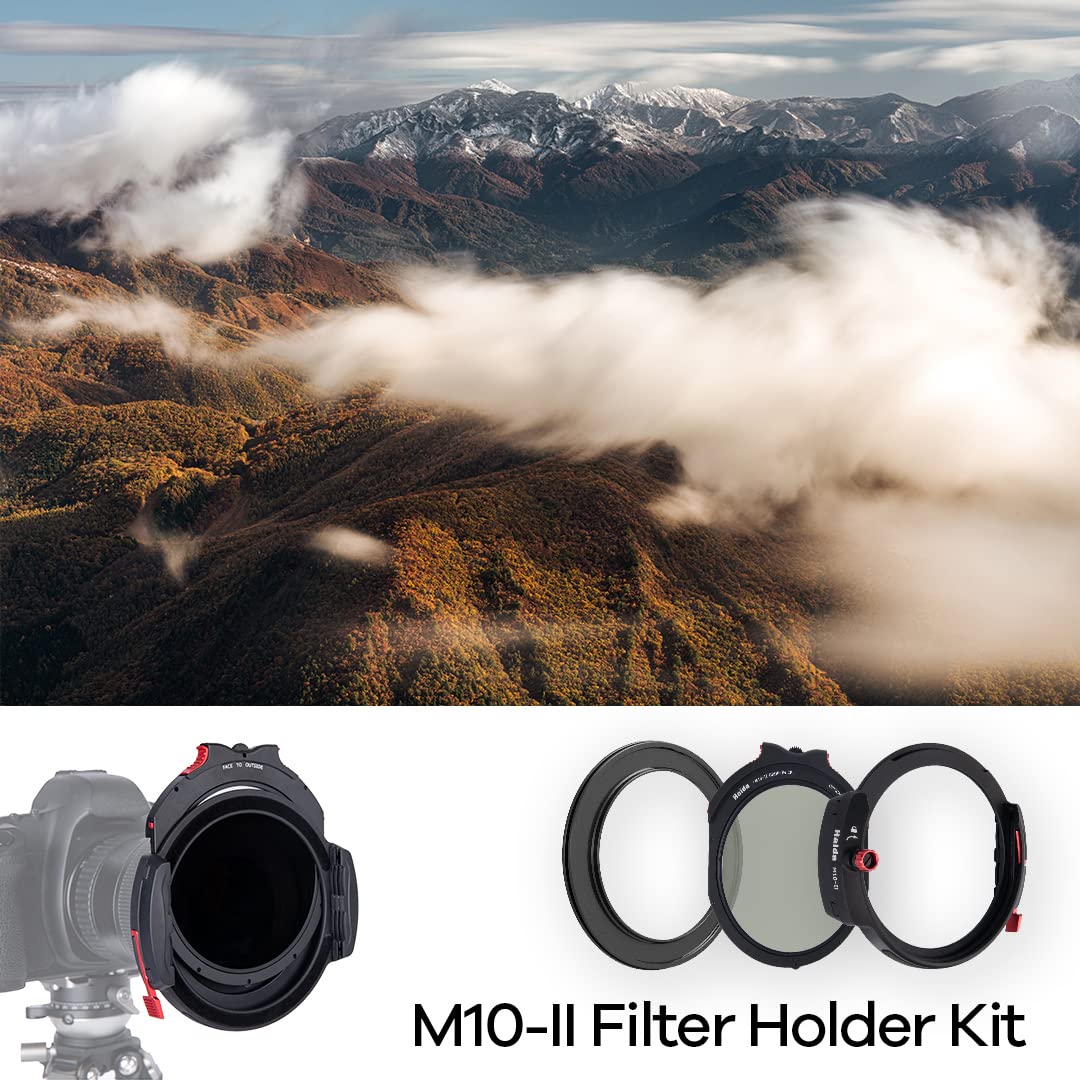 Haida M10-II 100MM Professional Filter Holder Kit with 82mm Adapter Ring - Perfect for Landscape, Portrait & Long Exposure Photography