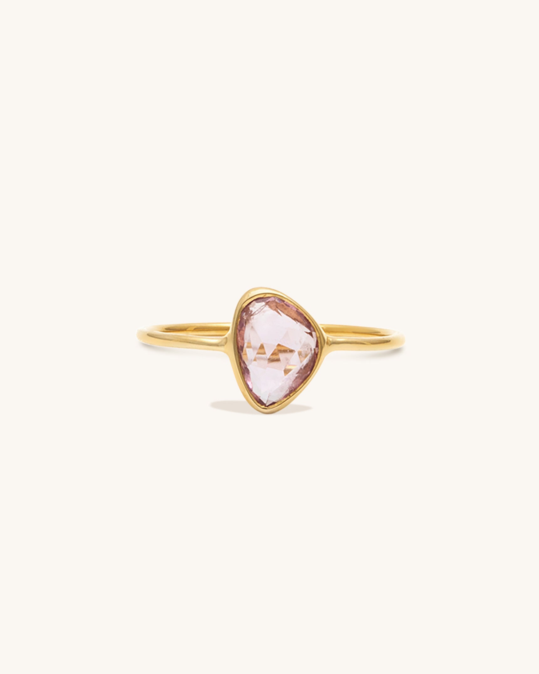 Exquisite Pink Sapphire Rose Cut Ring for Women – Vintage-Inspired Jewelry for Engagement, Wedding & Special Occasions