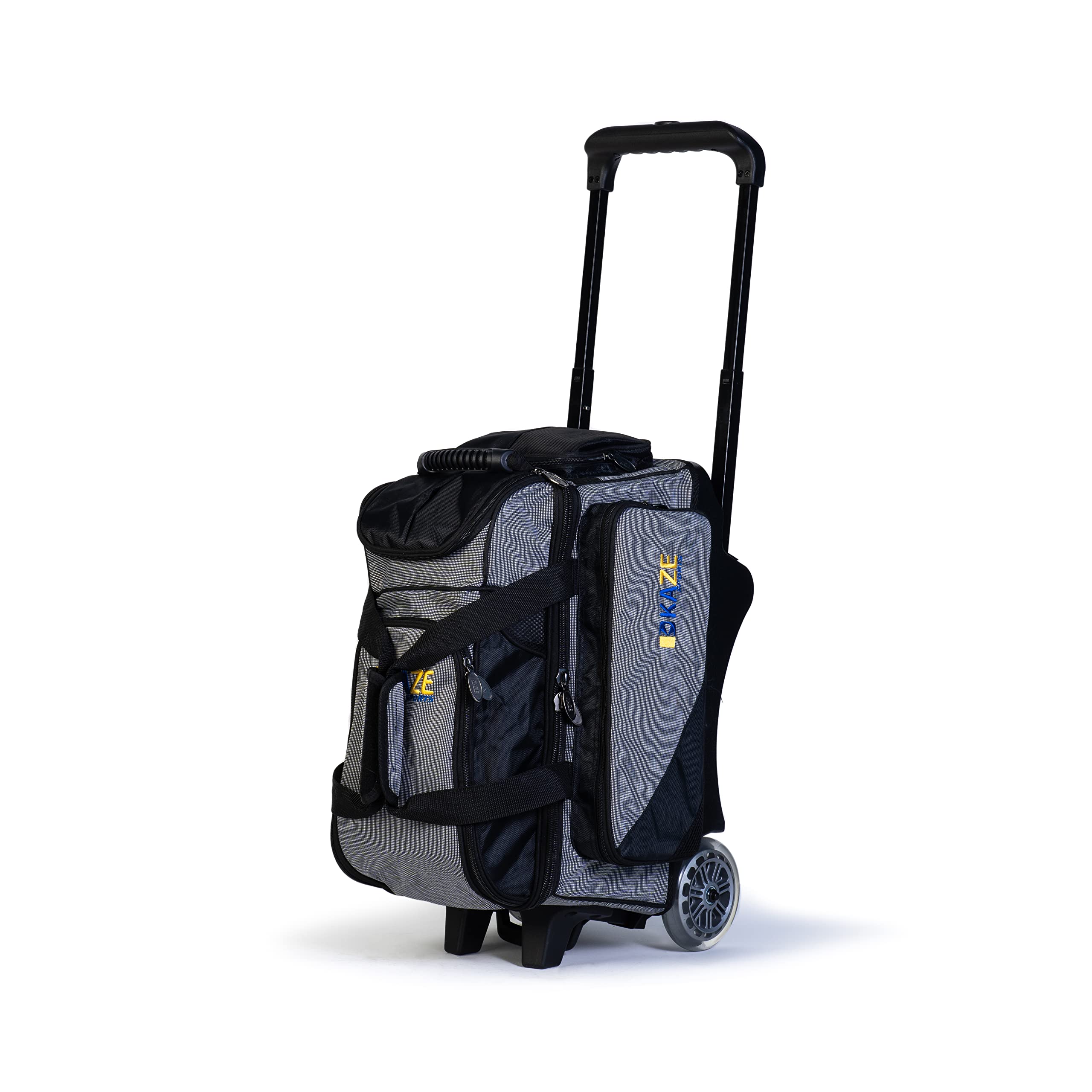 2 Ball Bowling Roller Bag with 1 Ball Color Matching Tote - Perfect for League Play & Tournament Travel | Durable Bowling Accessories for Men & Women