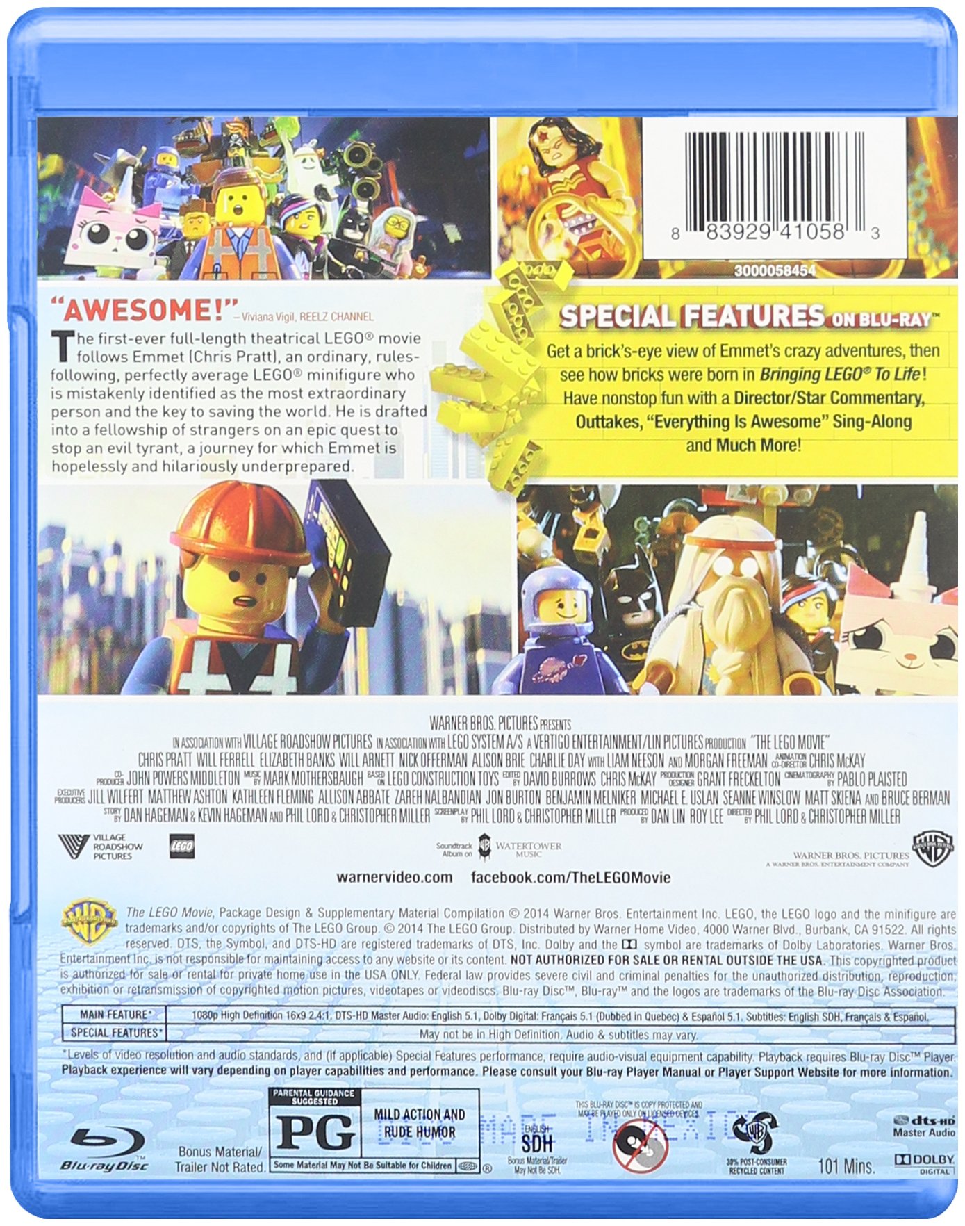 The Lego Movie - Official Lego Building Blocks Set for Kids & Adults | Creative Construction Toy for Family Fun & Movie Fans