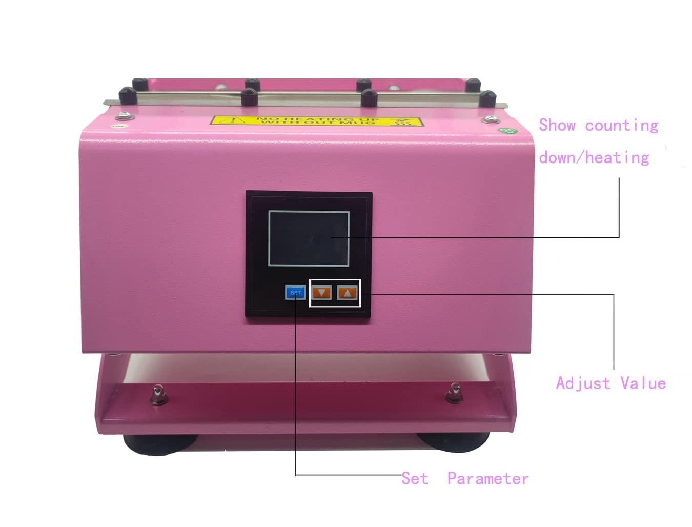 Sublimation Heat Press Machine for Tumblers - 11oz 15oz 16oz 20oz 30oz Capacity - Includes Heat Resistant Gloves & Tape - Perfect for Custom Drinkware, Personalized Gifts & Small Business Printing
