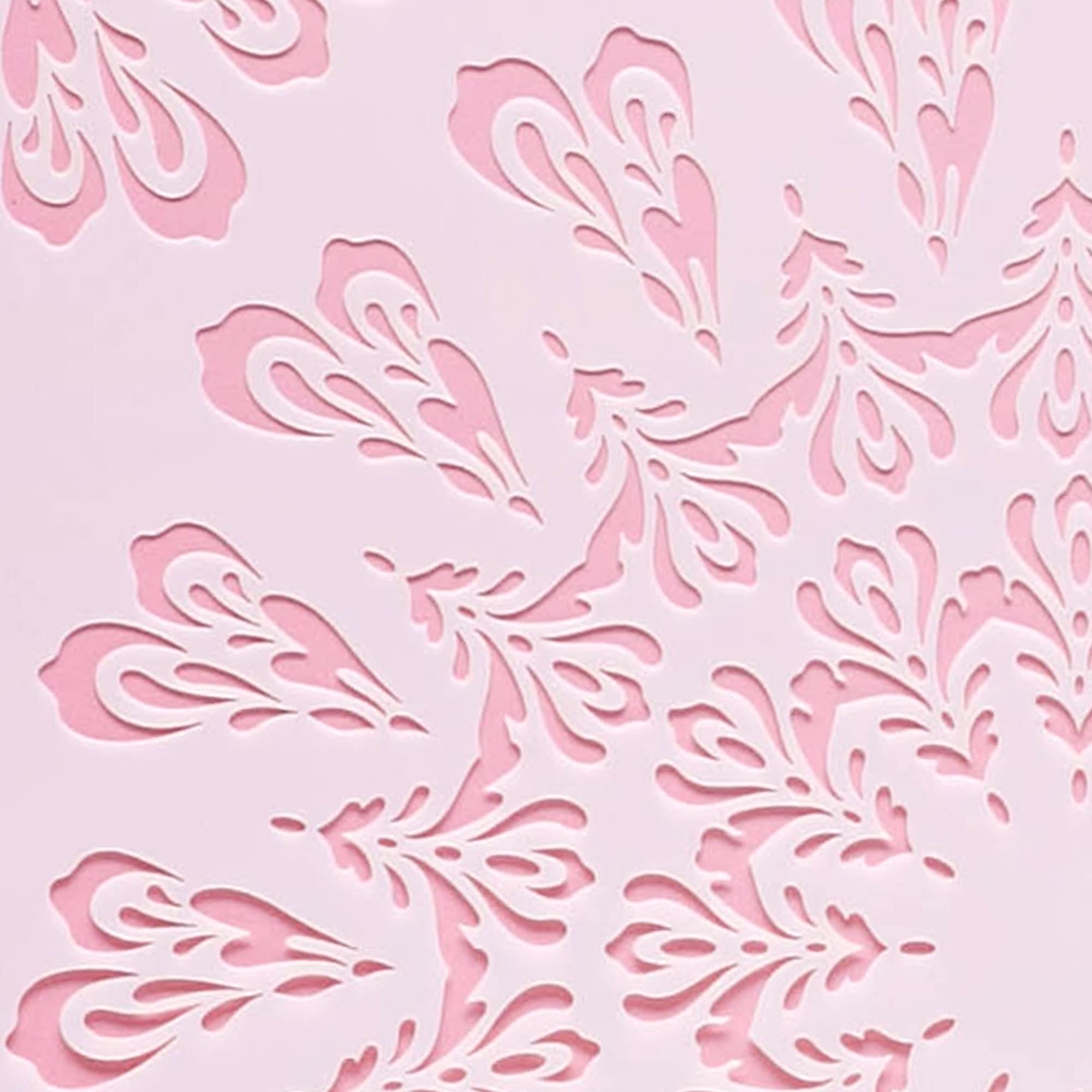 Deanne Cake Stencil for Buttercream, Royal Icing & Ganache - Reusable Baking Decorating Template for Cake Painting, Cookie Art & DIY Crafts - Perfect for Birthday, Wedding & Party Dessert Decorations
