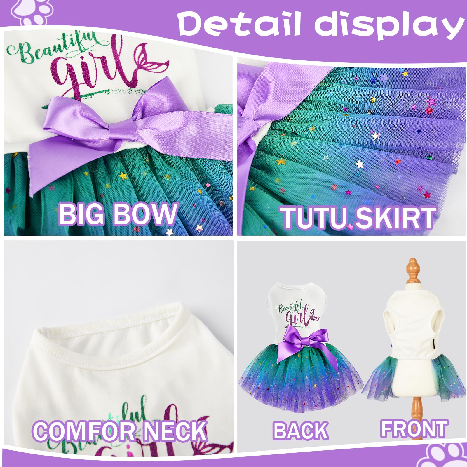 Small Dog Dresses for Puppies & Girls - Cute Pet Clothing Outfits & Costumes for Small Breed Dogs | Perfect for Parties, Holidays & Daily Wear