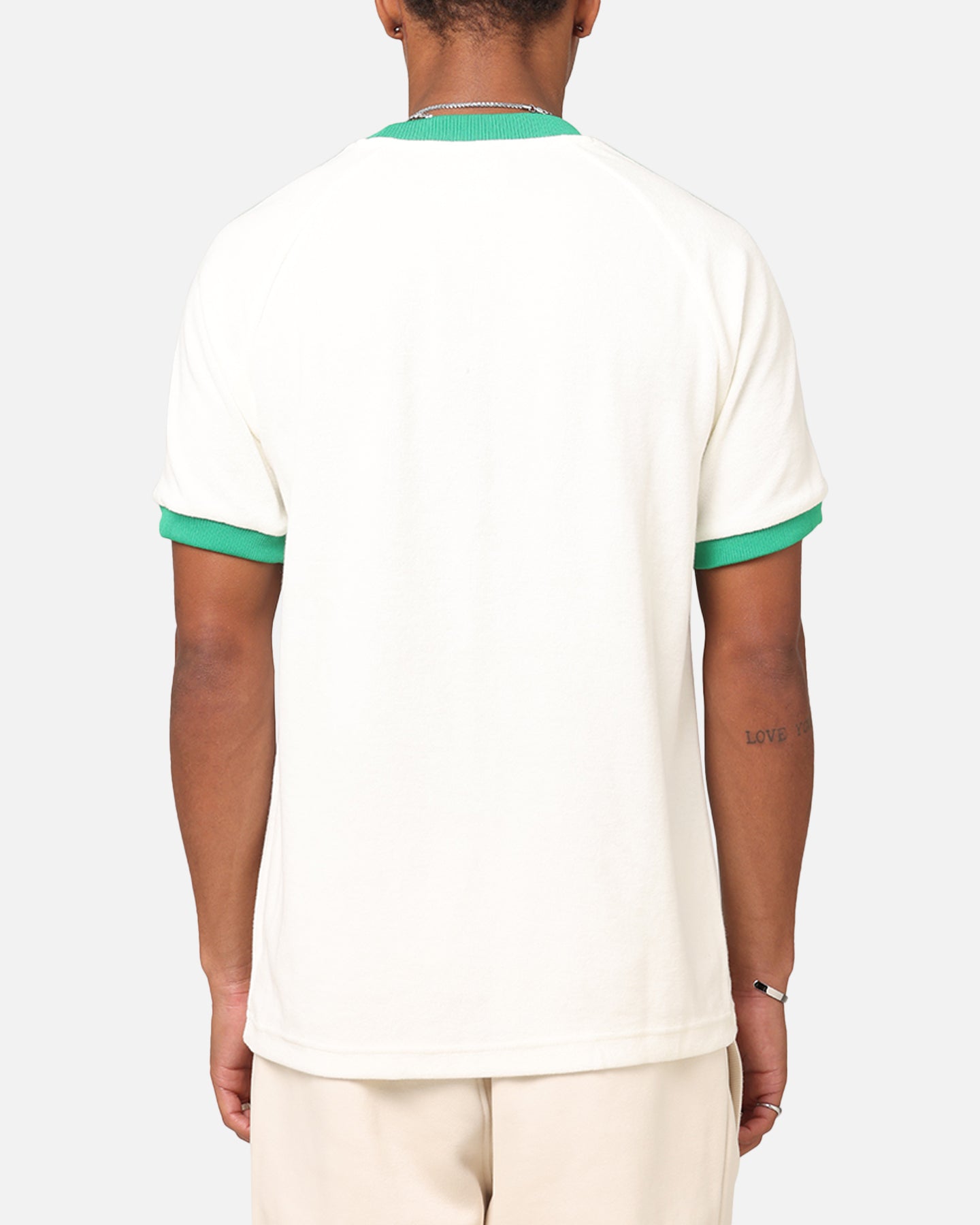 Adidas Originals 70's Vintage Cali T-Shirt for Men - Classic Off White Cotton Tee - Casual Streetwear & Retro Style Outfit