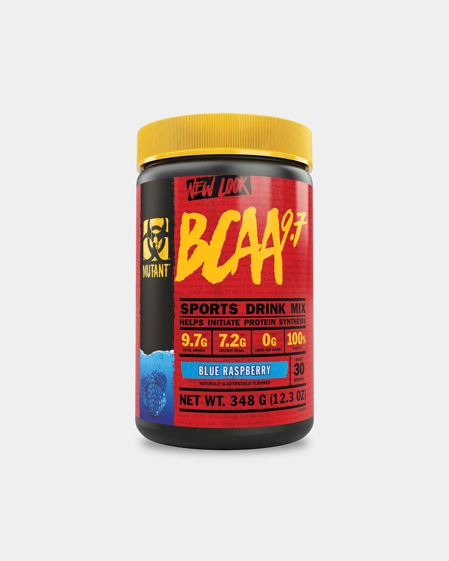 Mutant BCAA 9.7 - Premium Branched-Chain Amino Acid Supplement for Muscle Recovery & Growth - Ideal for Workout, Fitness & Bodybuilding