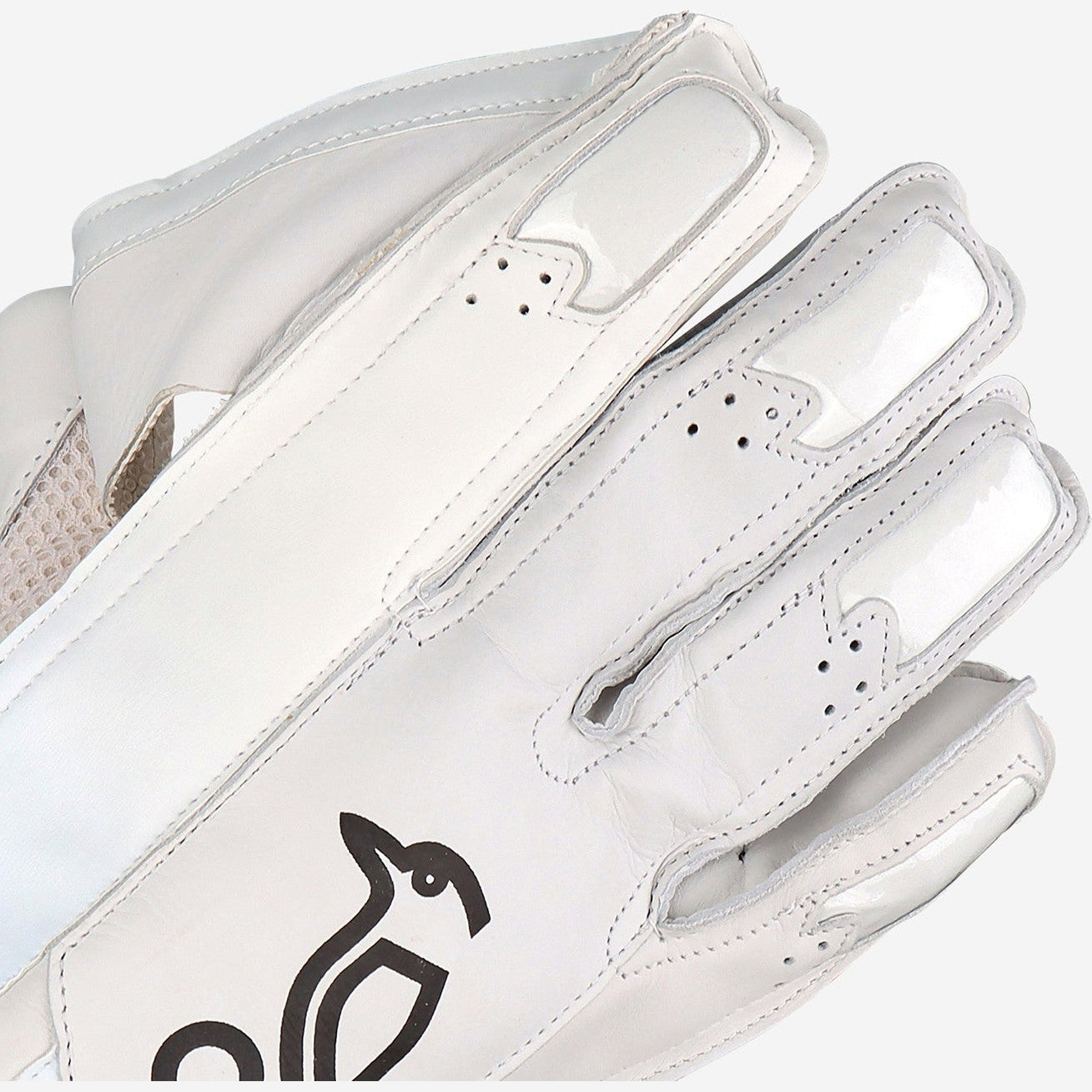 Kookaburra Ghost 1.0 Cricket Wicketkeeping Gloves - Premium Leather Wicket Keeper Gloves for Cricket Practice & Matches
