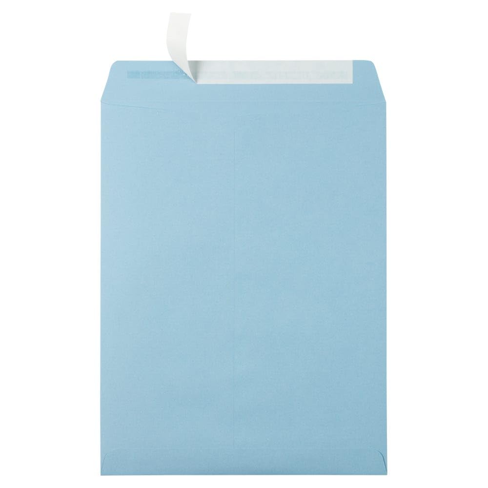 LUXPaper 10 x 13 Open End Envelopes - Self Seal, Baby Blue, 80lb Text Weight, Pack of 250 | Perfect for Wedding Invitations, Business Mailings & Greeting Cards